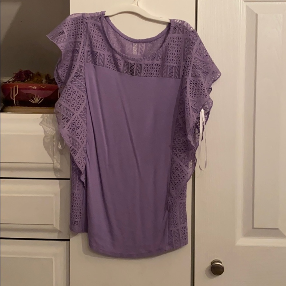 Purple shirt